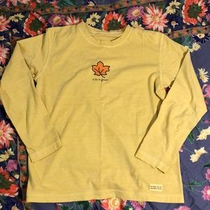 Life is good yellow shirt